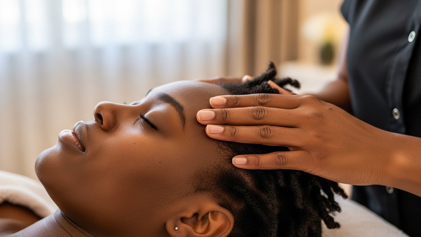 SCALP MASSAGE